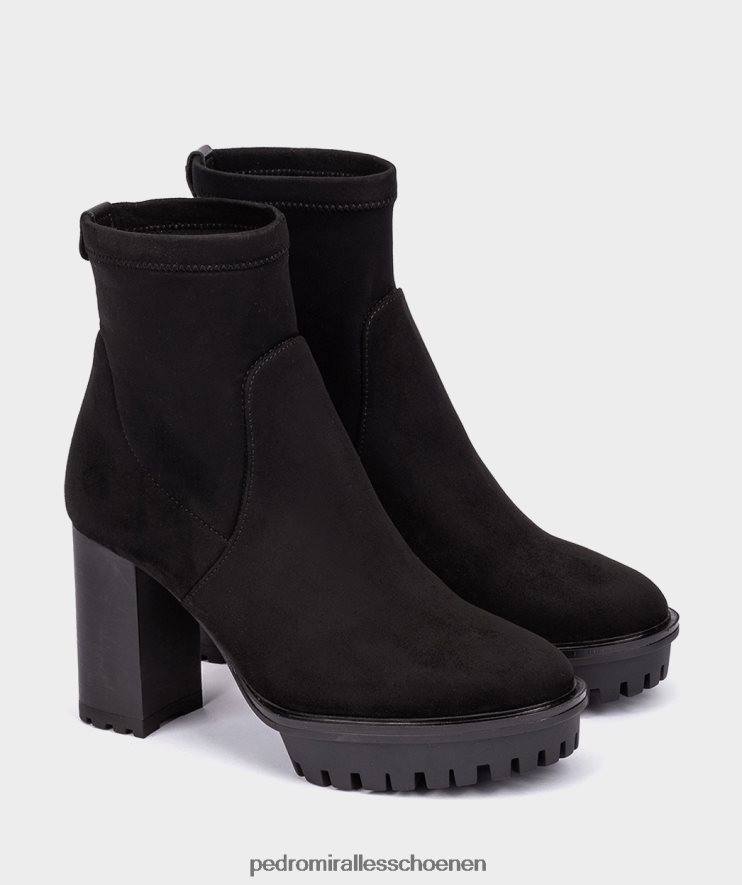 enkel laarzen Pedro Miralles Beiroet ante strech neger BV6H8F412
