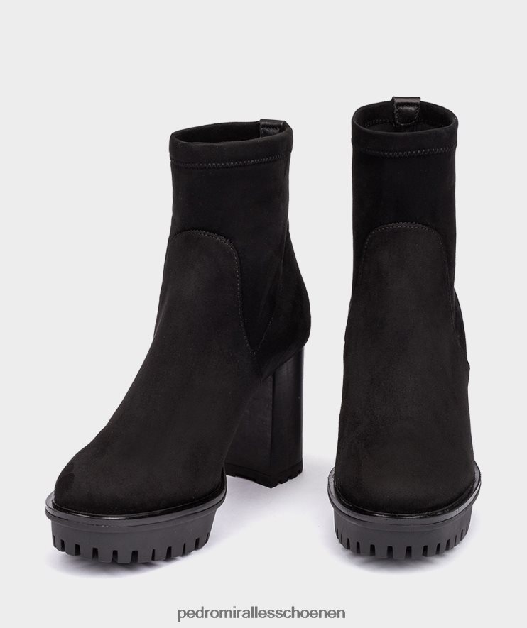 enkel laarzen Pedro Miralles Beiroet ante strech neger BV6H8F412