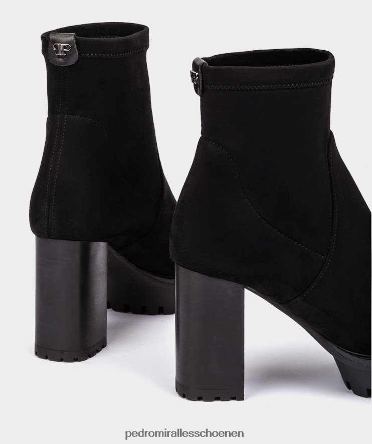 enkel laarzen Pedro Miralles Beiroet ante strech neger BV6H8F412