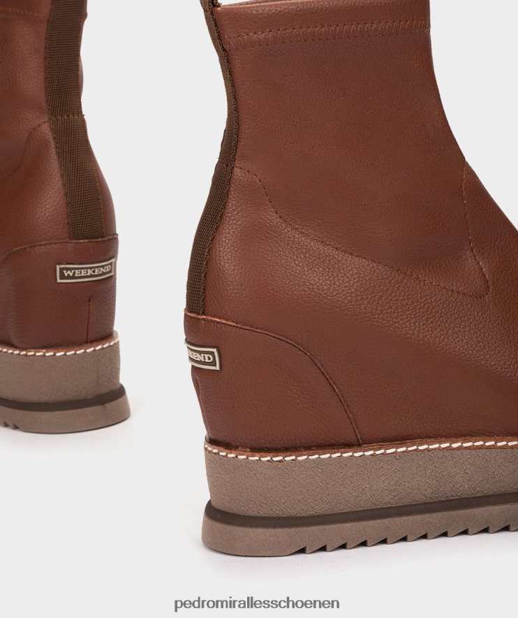 enkel laarzen Pedro Miralles Eden onix cuero BV6H8F383