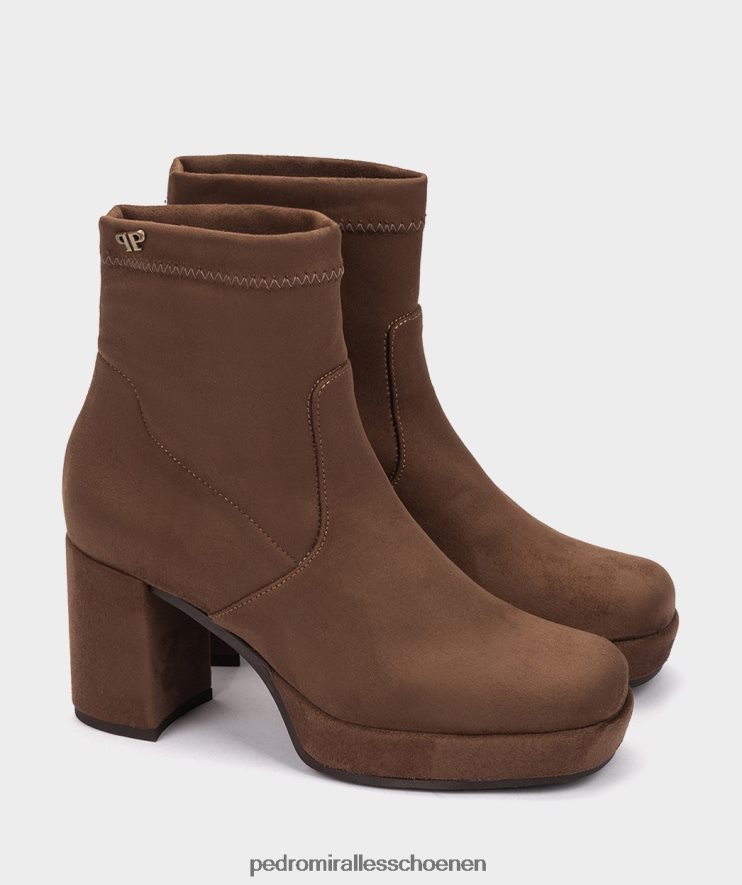 enkel laarzen Pedro Miralles Montreux ante stretch tabaco BV6H8F419