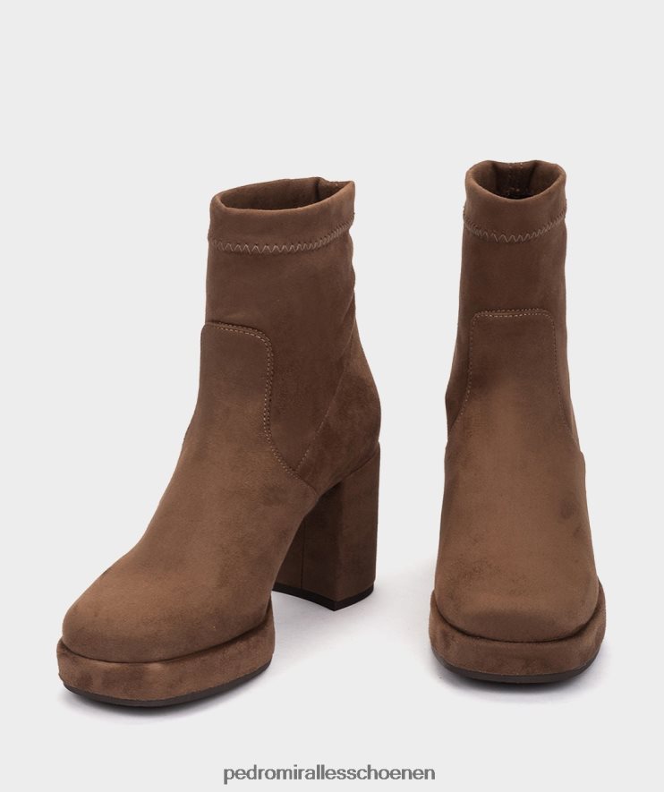 enkel laarzen Pedro Miralles Montreux ante stretch tabaco BV6H8F419
