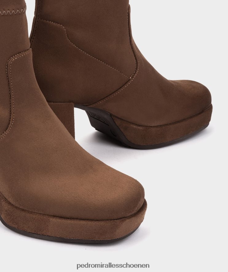 enkel laarzen Pedro Miralles Montreux ante stretch tabaco BV6H8F419