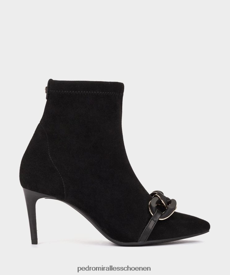 enkel laarzen Pedro Miralles Preston ante strech neger BV6H8F325