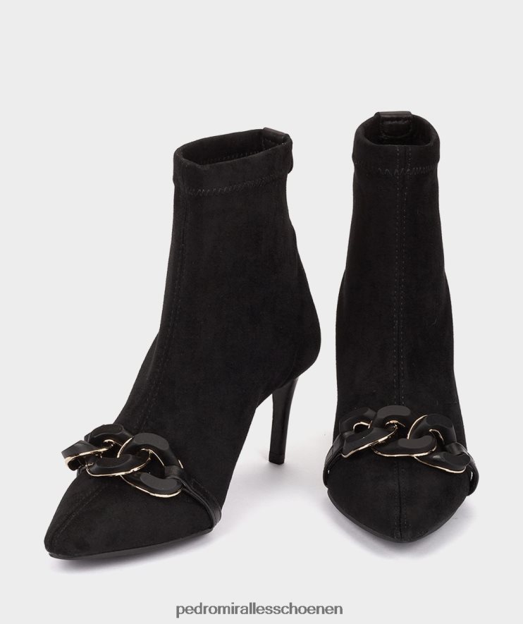 enkel laarzen Pedro Miralles Preston ante strech neger BV6H8F325