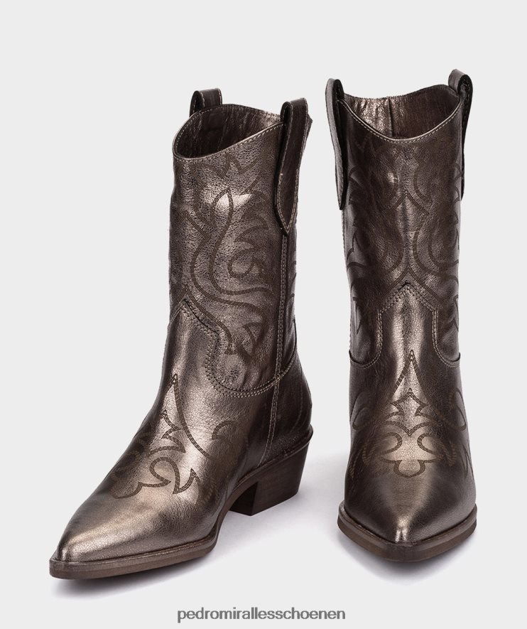 enkel laarzen Pedro Miralles Virginia kristallen metalen toendra BV6H8F359