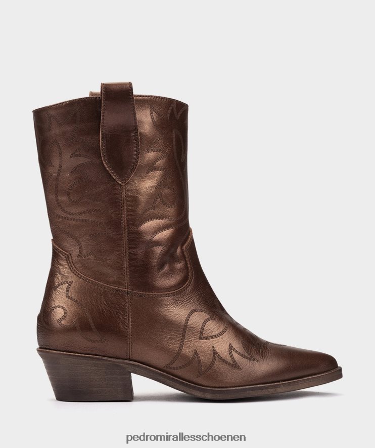 enkel laarzen Pedro Miralles Virginia nacar brons BV6H8F355