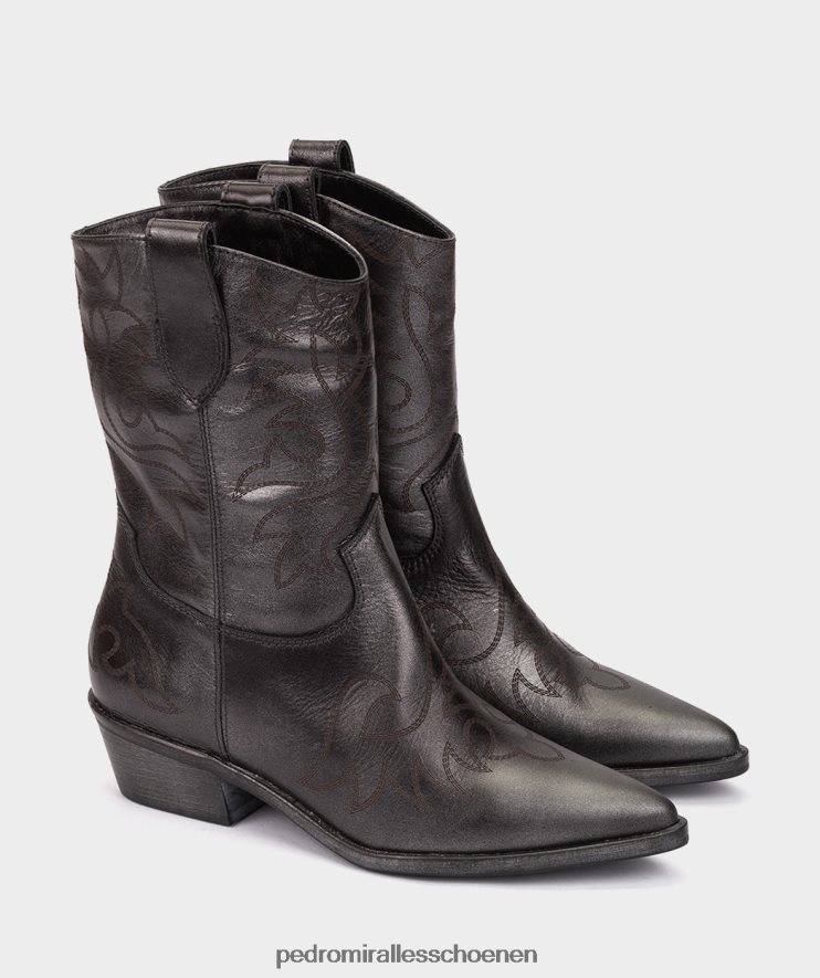 enkel laarzen Pedro Miralles Virginia nacar neger BV6H8F357