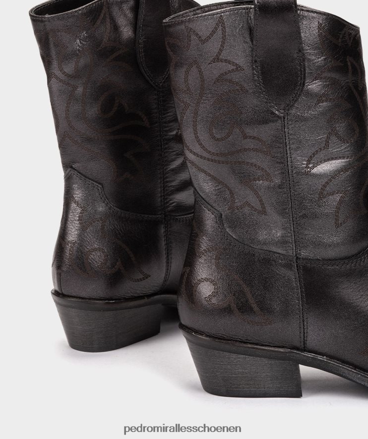 enkel laarzen Pedro Miralles Virginia nacar neger BV6H8F357