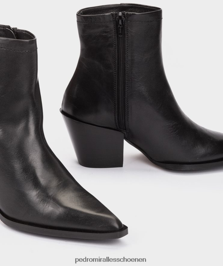 enkel laarzen Pedro Miralles Zafra seta neger BV6H8F312