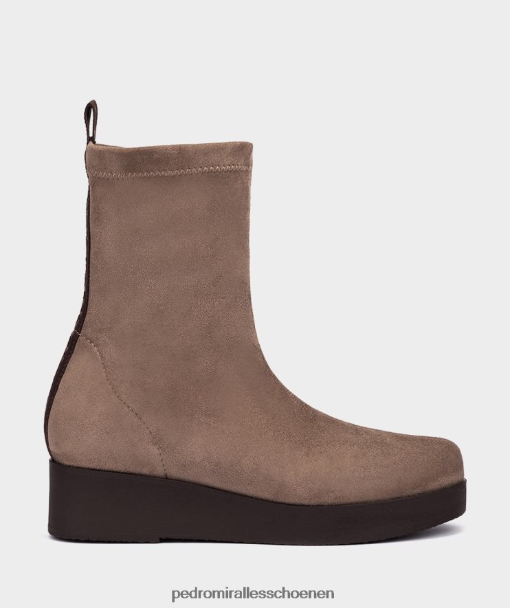 enkel laarzen Pedro Miralles burano ante strech taupe BV6H8F406