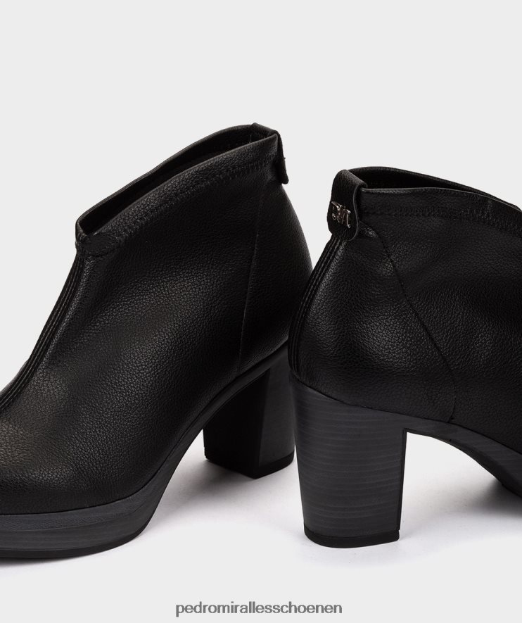enkel laarzen Pedro Miralles cortona onix neger BV6H8F379