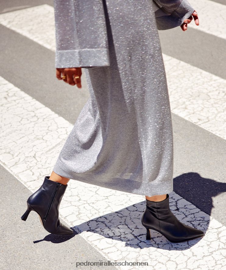 enkel laarzen Pedro Miralles gegeven seta neger BV6H8F318