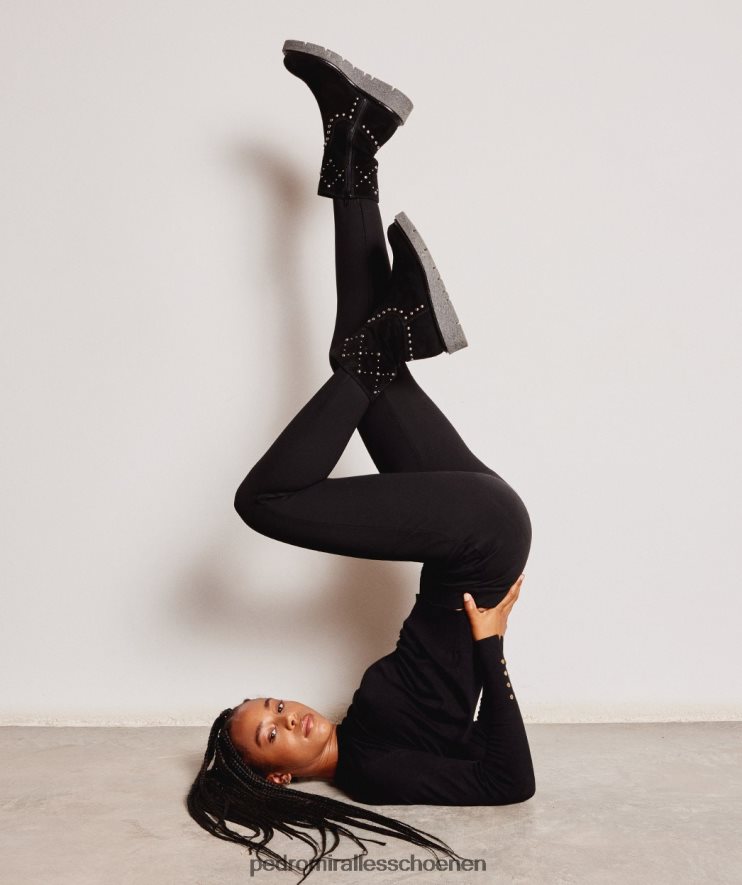 enkel laarzen Pedro Miralles jijona velours neger BV6H8F375