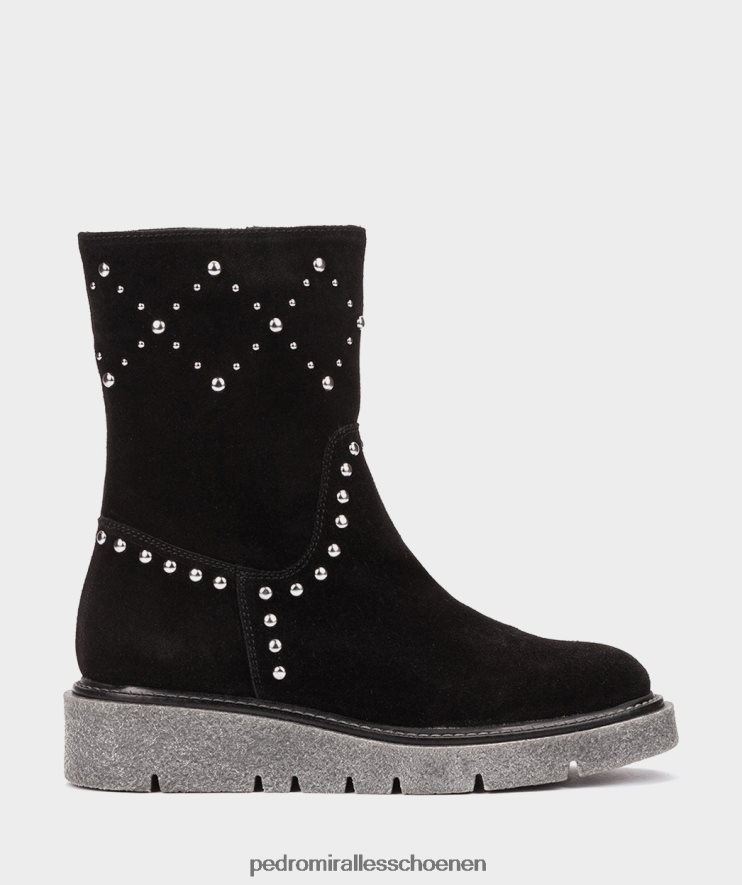 enkel laarzen Pedro Miralles jijona velours neger BV6H8F375