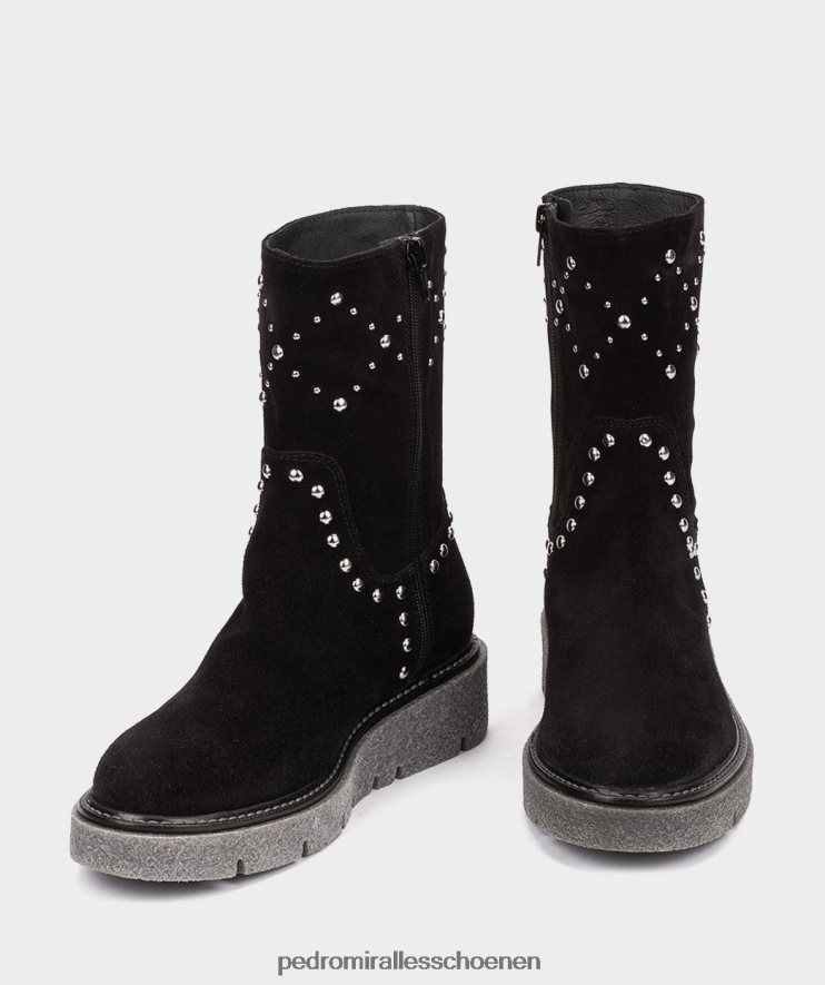 enkel laarzen Pedro Miralles jijona velours neger BV6H8F375