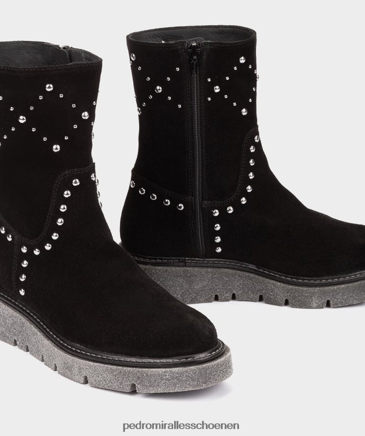 enkel laarzen Pedro Miralles jijona velours neger BV6H8F375
