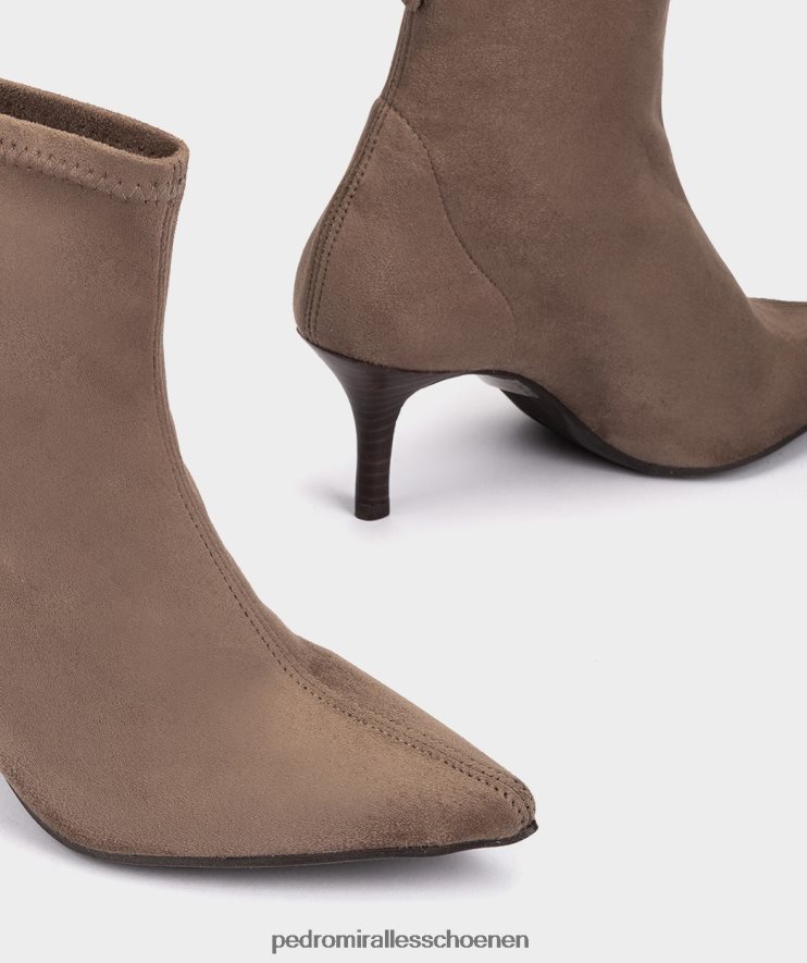 enkel laarzen Pedro Miralles kobe ante strech taupe BV6H8F403