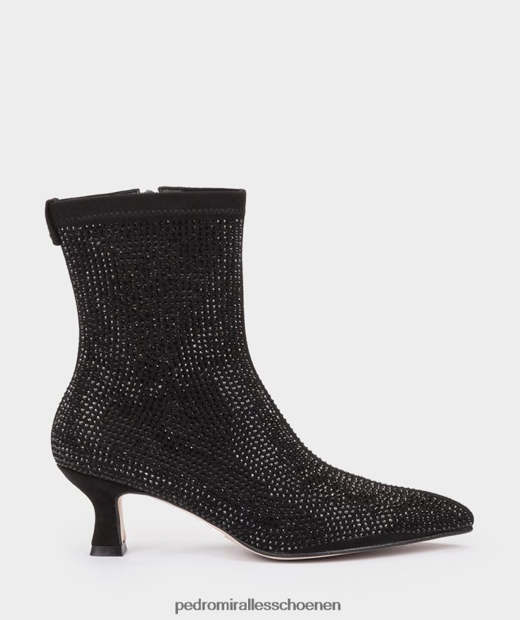 enkel laarzen Pedro Miralles lavalet ante strech neger BV6H8F443