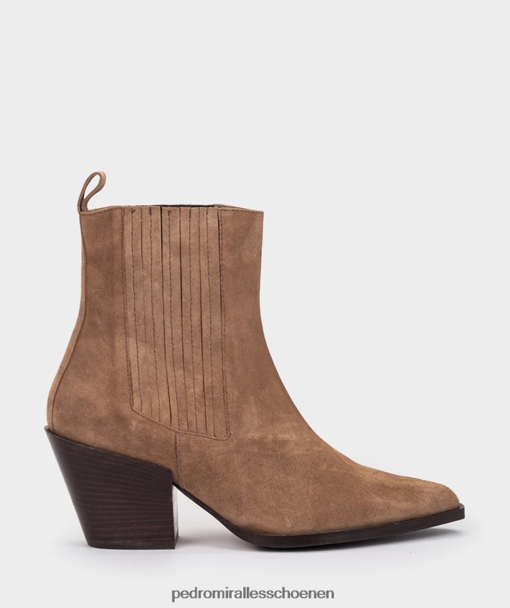 enkel laarzen Pedro Miralles quena velours birra BV6H8F315