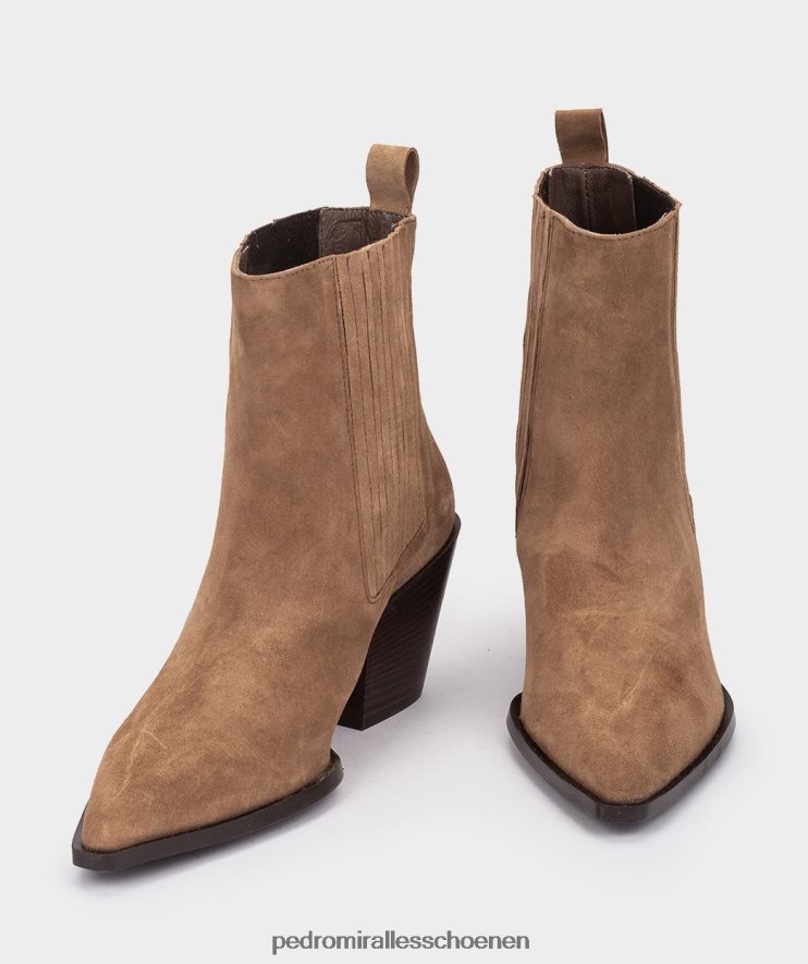 enkel laarzen Pedro Miralles quena velours birra BV6H8F315