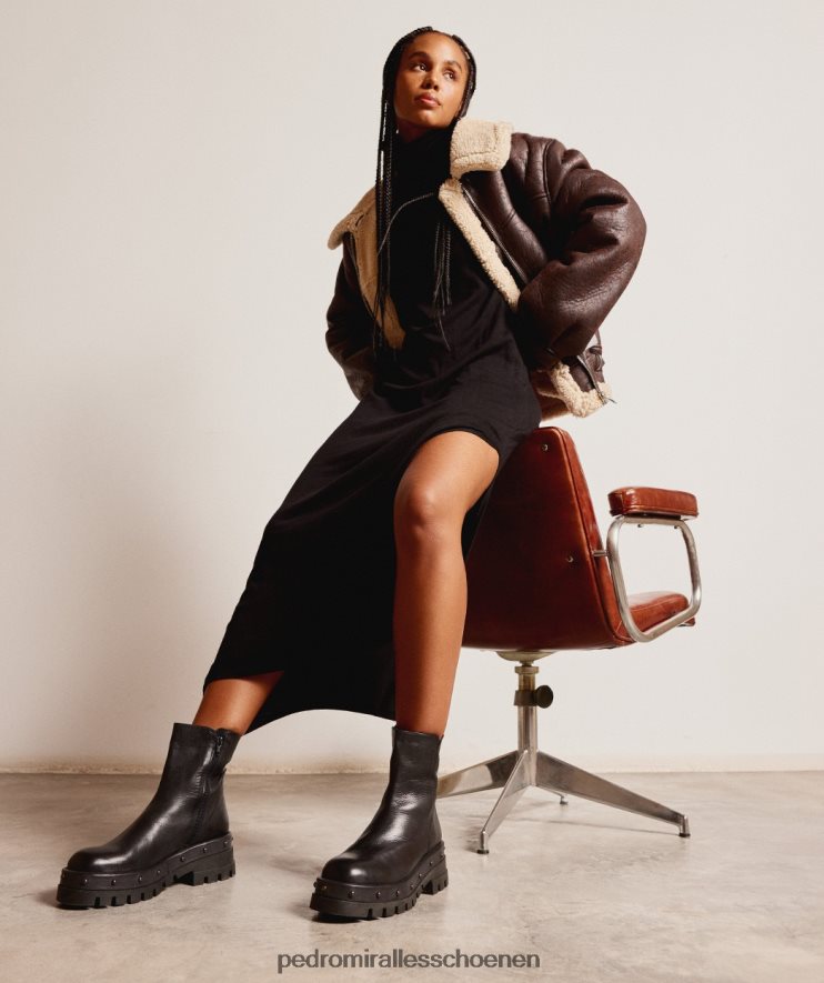 enkel laarzen Pedro Miralles rivierton elitaire neger BV6H8F322