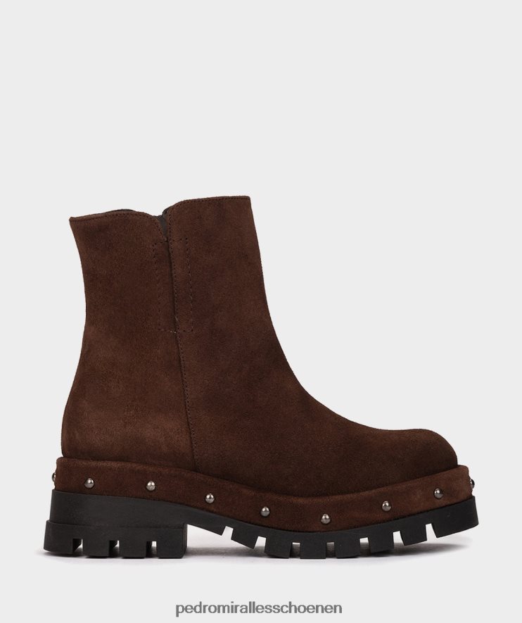 enkel laarzen Pedro Miralles rivierton velours pompei BV6H8F323