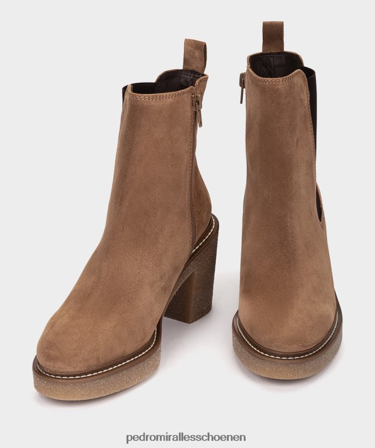 enkel laarzen Pedro Miralles tof velours birra BV6H8F331