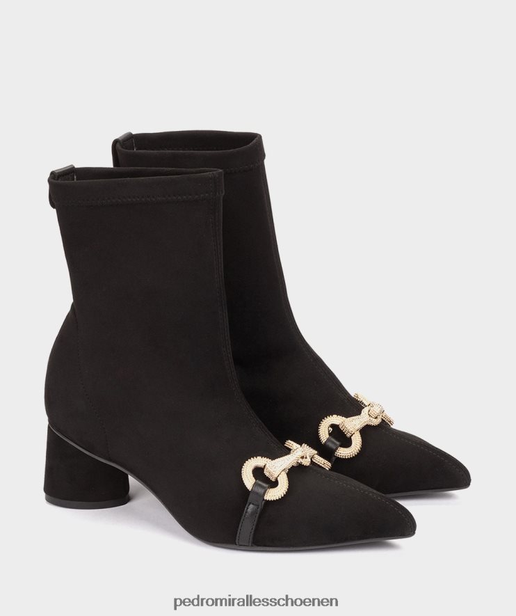 enkel laarzen Pedro Miralles tula ante strech neger BV6H8F327