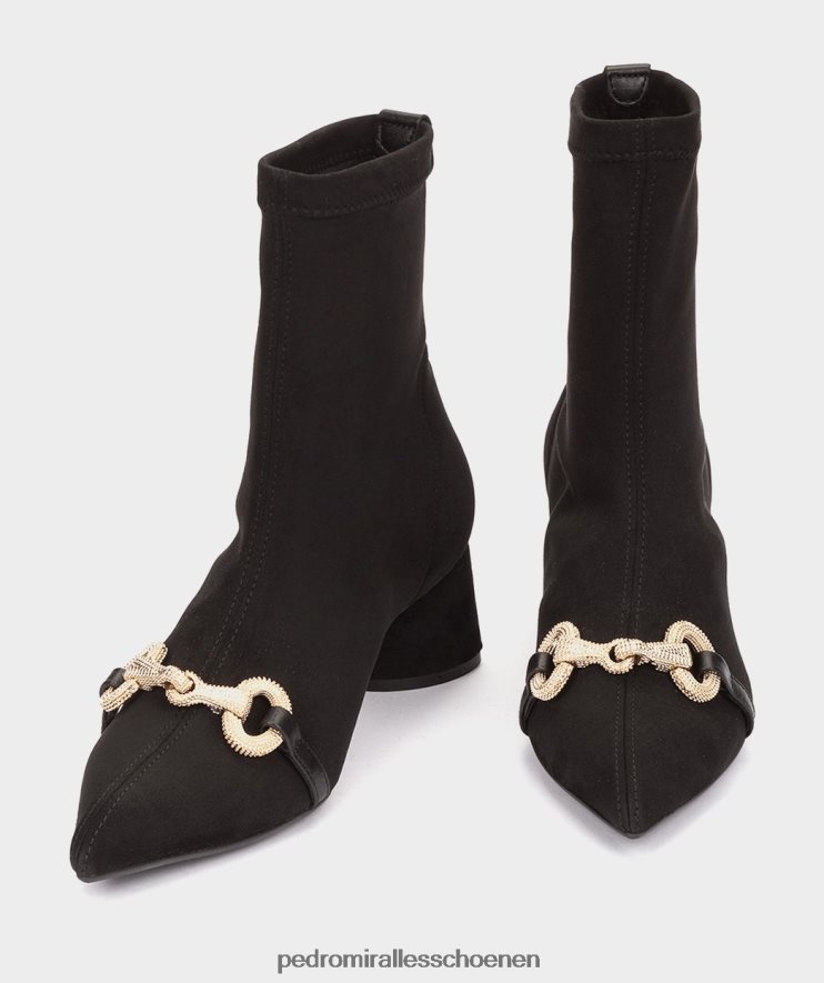 enkel laarzen Pedro Miralles tula ante strech neger BV6H8F327