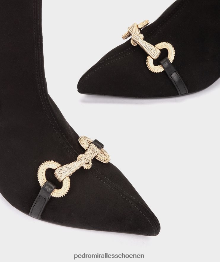 enkel laarzen Pedro Miralles tula ante strech neger BV6H8F327