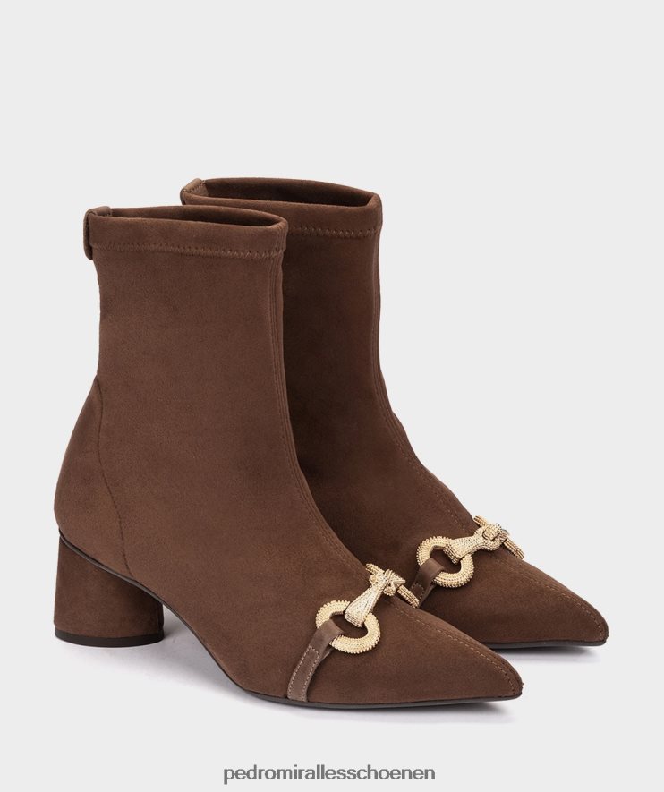 enkel laarzen Pedro Miralles tula ante stretch tabaco BV6H8F328