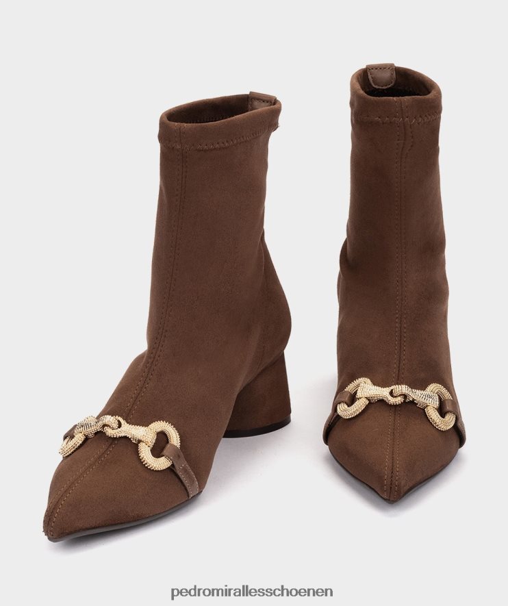 enkel laarzen Pedro Miralles tula ante stretch tabaco BV6H8F328