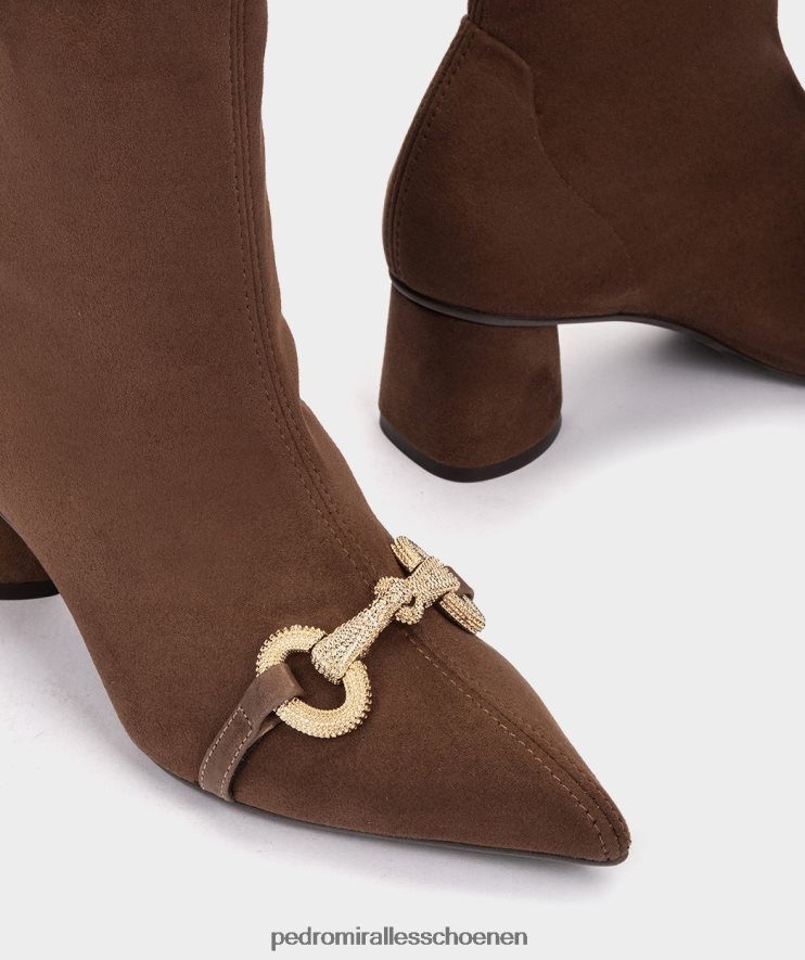 enkel laarzen Pedro Miralles tula ante stretch tabaco BV6H8F328