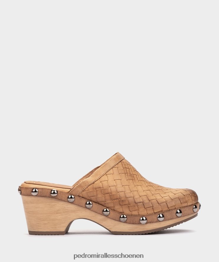 klompen Pedro Miralles adana alfa trenza kameel BV6H8F454