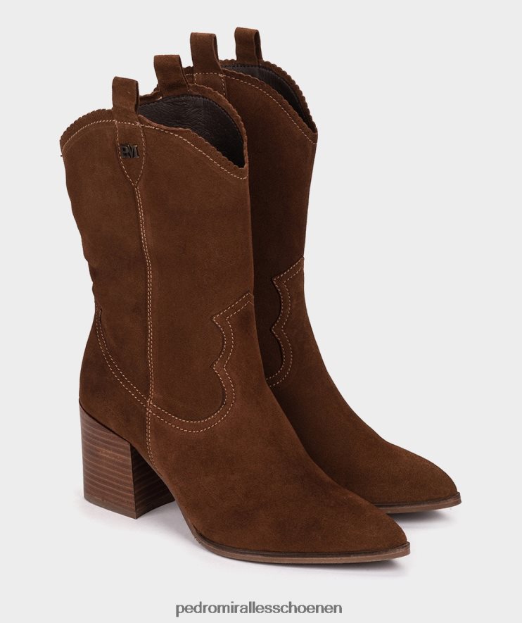 laarzen Pedro Miralles Arkansas velours tabaco BV6H8F484