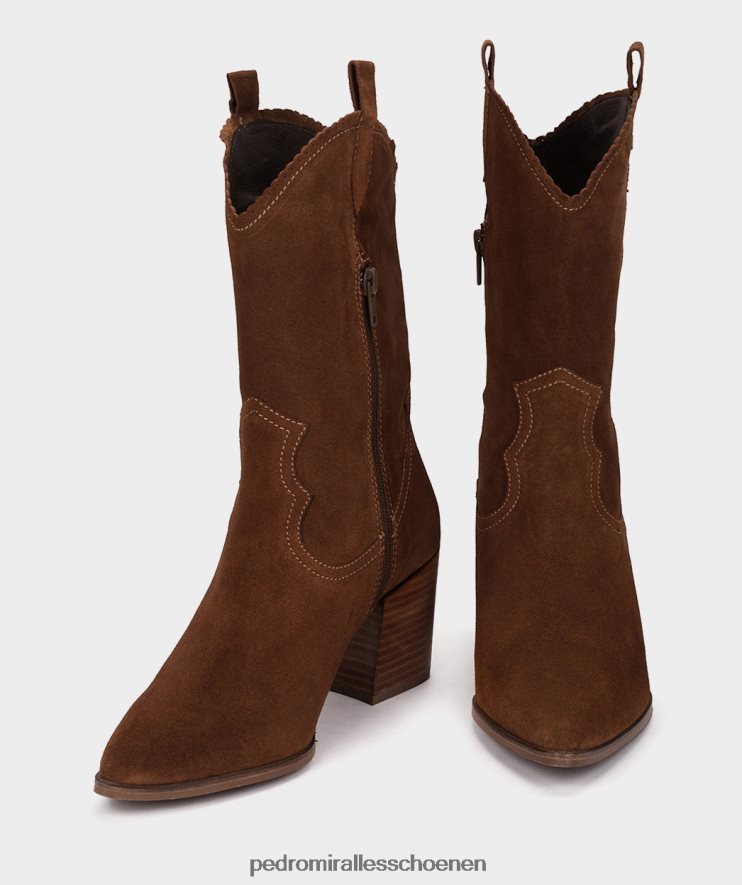 laarzen Pedro Miralles Arkansas velours tabaco BV6H8F484