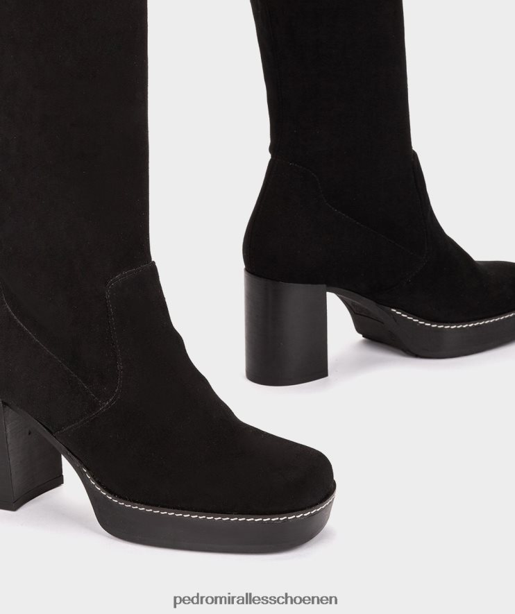 laarzen Pedro Miralles basilicum ante strech neger BV6H8F505