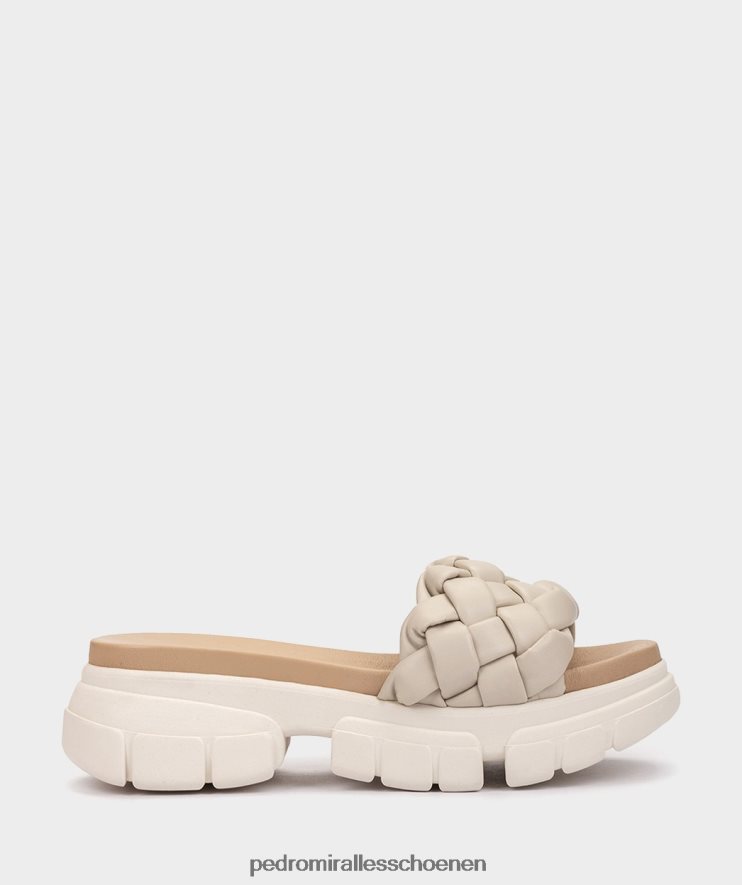 platte sandalen Pedro Miralles mistig trenza beige BV6H8F311
