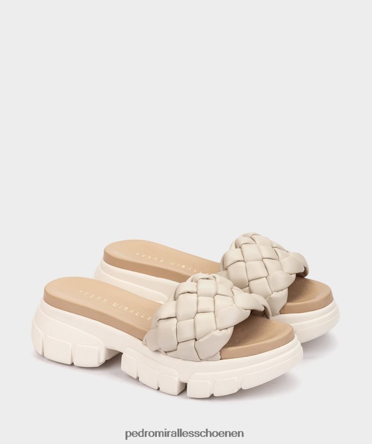 platte sandalen Pedro Miralles mistig trenza beige BV6H8F311