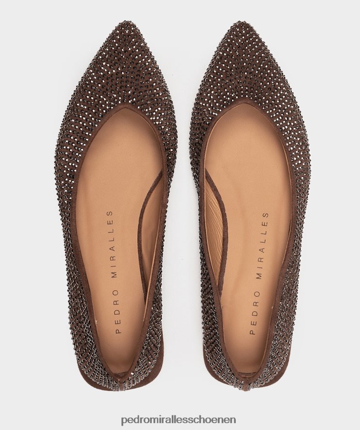 platte schoenen Pedro Miralles broadway ante strech taupe BV6H8F159