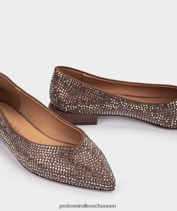 platte schoenen Pedro Miralles broadway ante strech taupe BV6H8F159