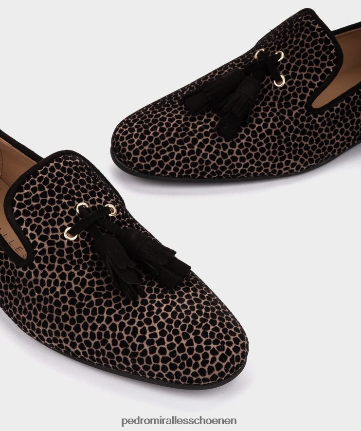 platte schoenen Pedro Miralles etosha girafina-arena BV6H8F167