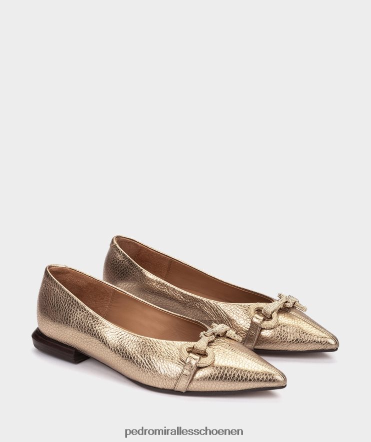 platte schoenen Pedro Miralles meroua nucleometaal platino BV6H8F160