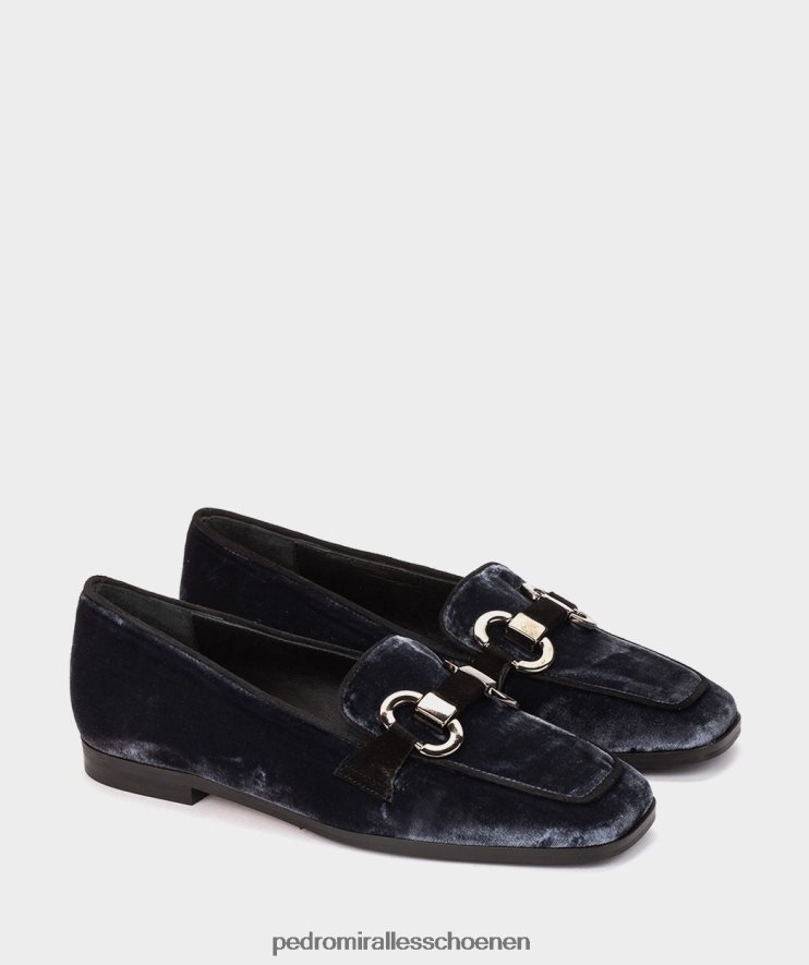 platte schoenen Pedro Miralles oban fluwelen marino BV6H8F166