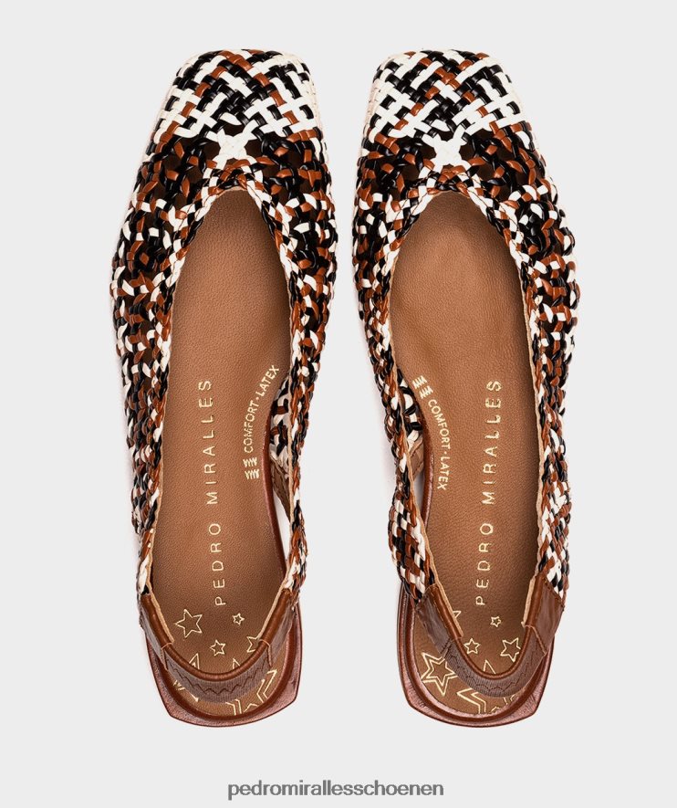 platte schoenen Pedro Miralles olimpia trenza multi-cueros BV6H8F171