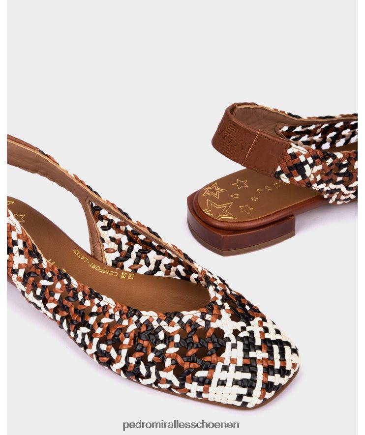 platte schoenen Pedro Miralles olimpia trenza multi-cueros BV6H8F171
