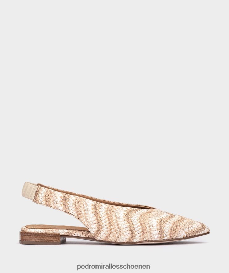 platte schoenen Pedro Miralles palma gehaakte cipria BV6H8F168