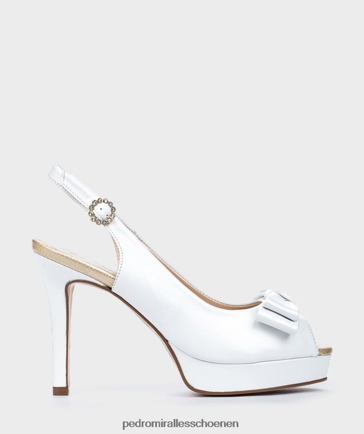 Sandalen met hak Pedro Miralles Amsterdam nacarado perla BV6H8F145