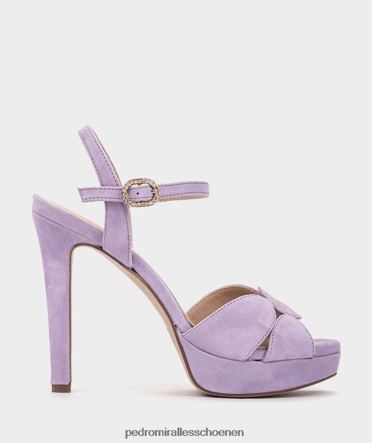 Sandalen met hak Pedro Miralles Bali ante malva BV6H8F31